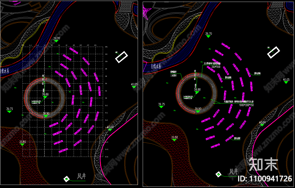 草坪剧场施工图下载【ID:1100941726】