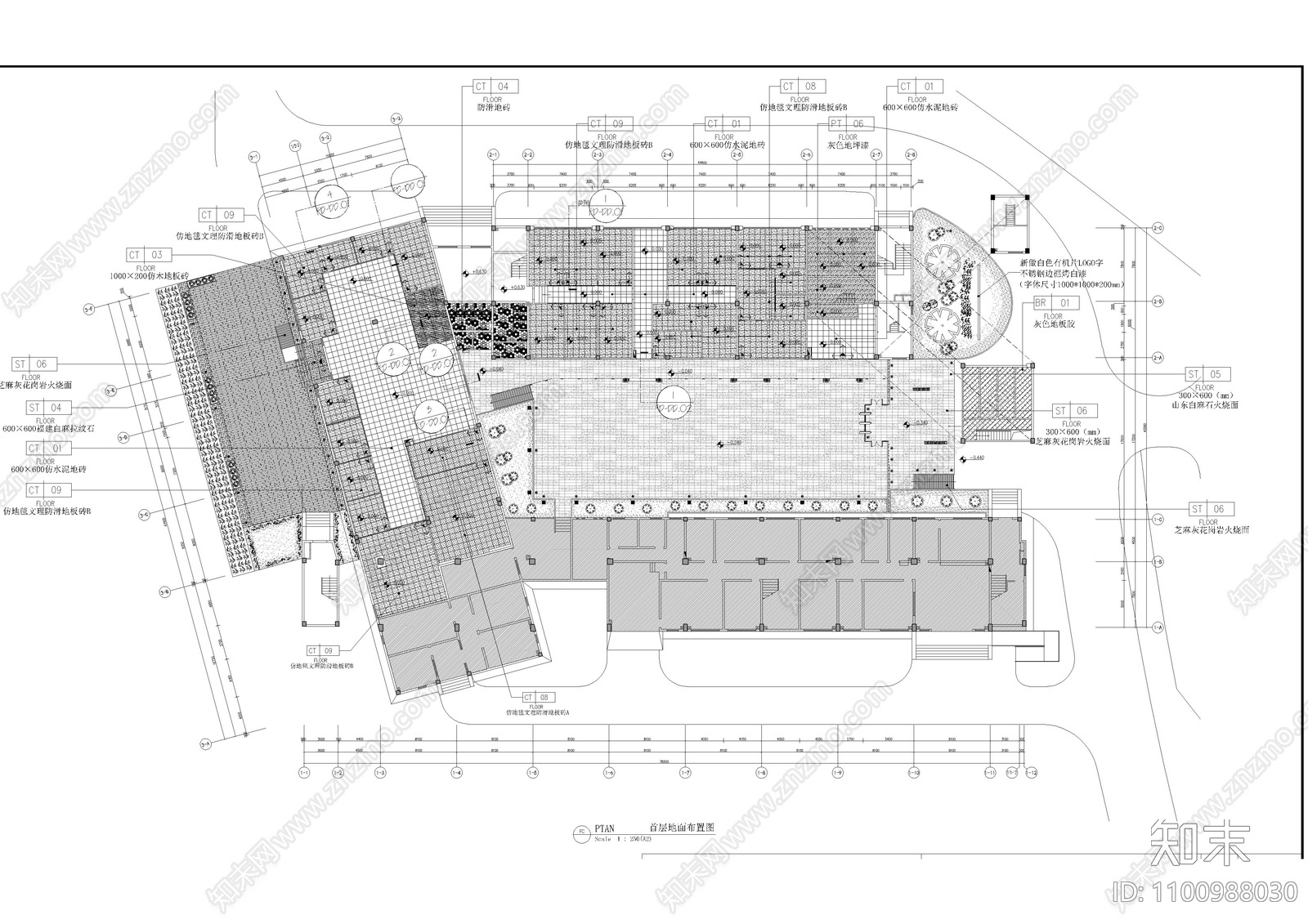 大学学校cad施工图下载【ID:1100988030】