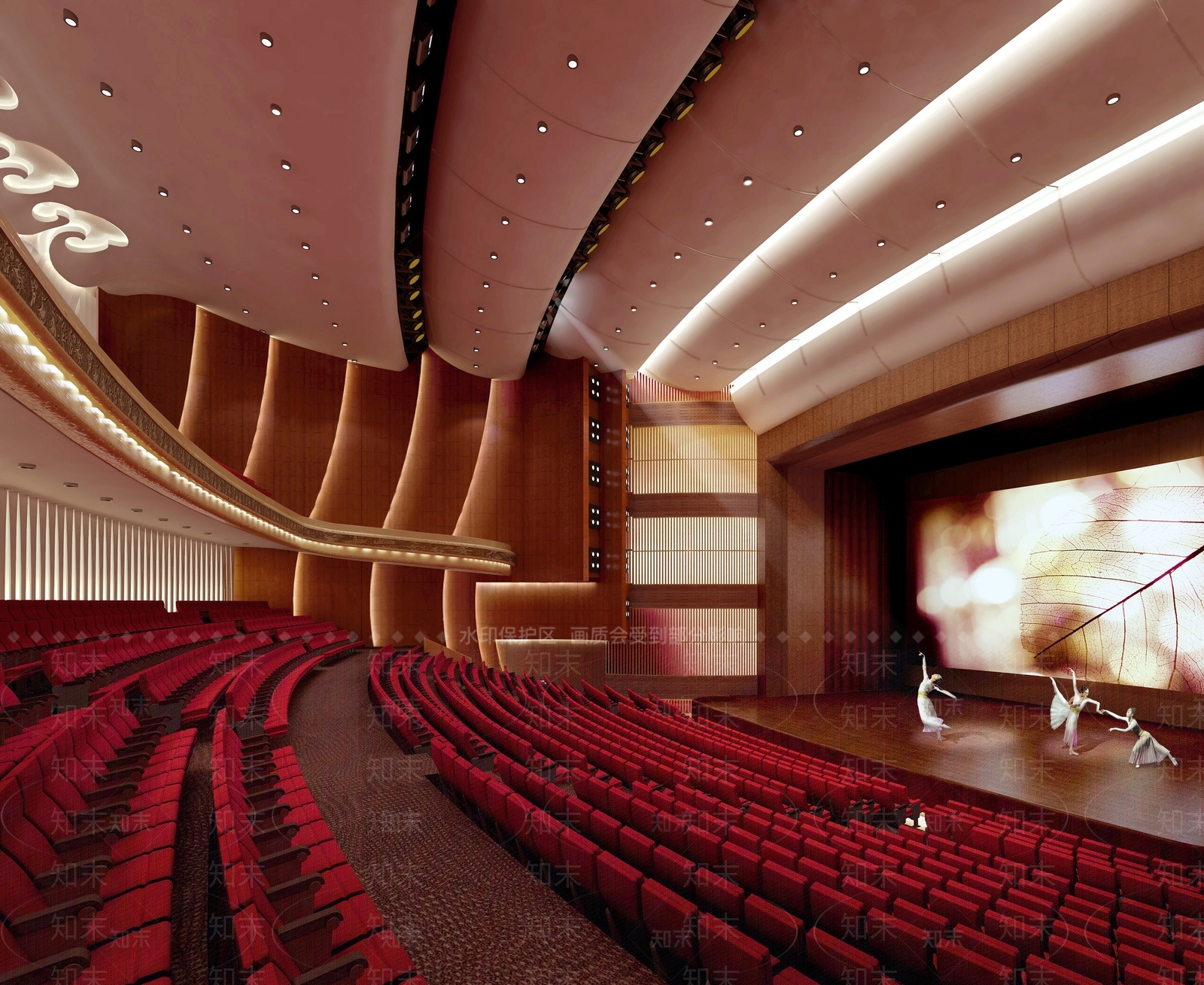 现代报告厅3D模型下载【ID:1100995601】