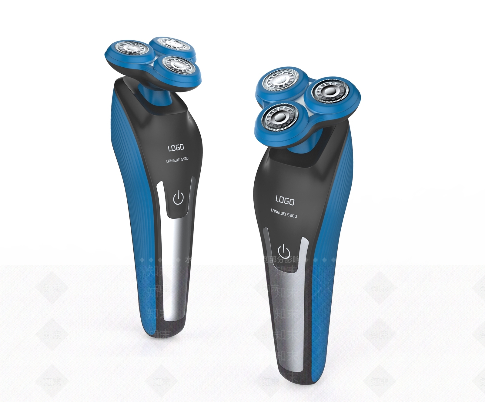 现代剃须刀3D模型下载【ID:1100999352】