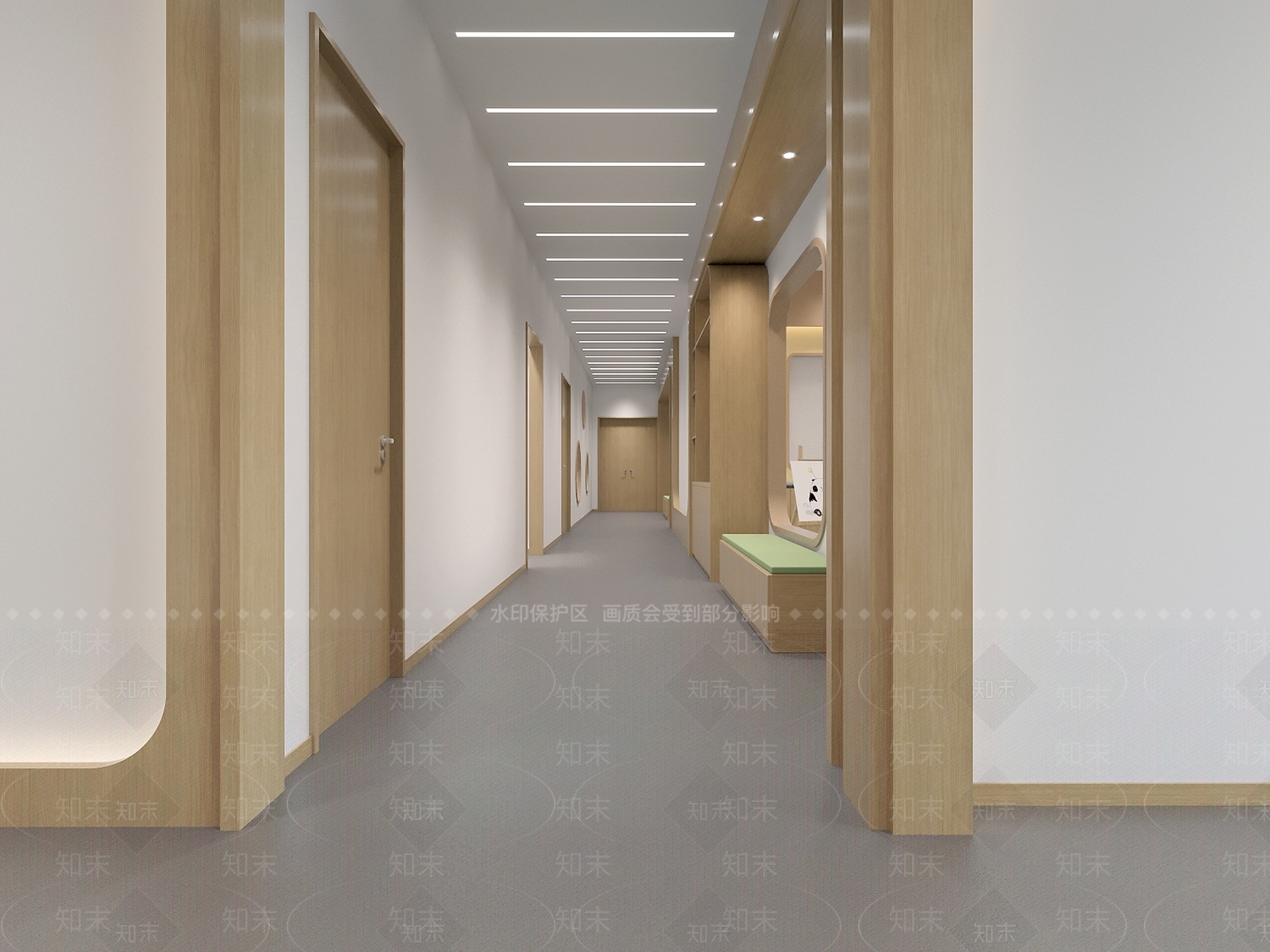 现代幼儿园3D模型下载【ID:1101004521】