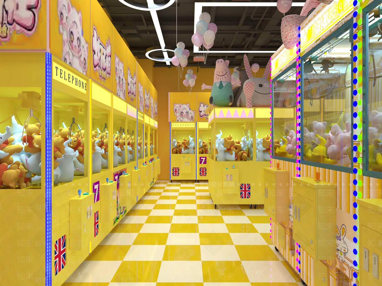 现代玩具礼品店3D模型下载【ID:1101020391】