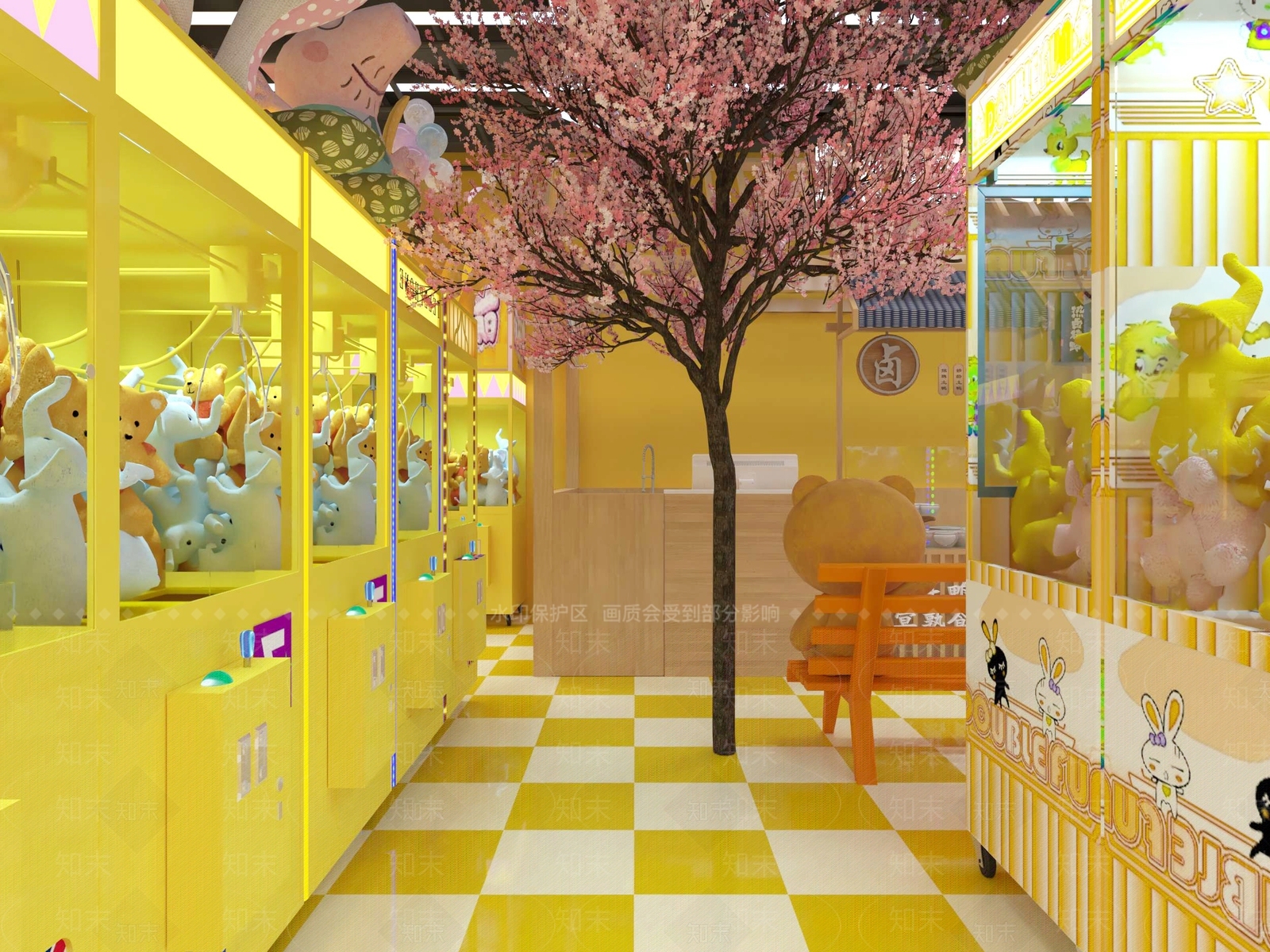 现代玩具礼品店3D模型下载【ID:1101020391】