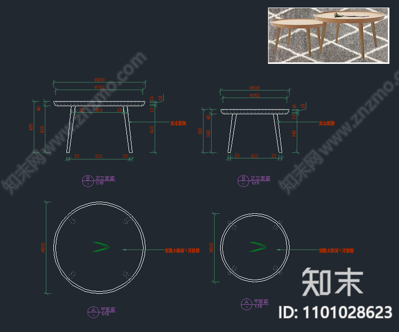 家具结构施工图下载【ID:1101028623】_知末案例馆