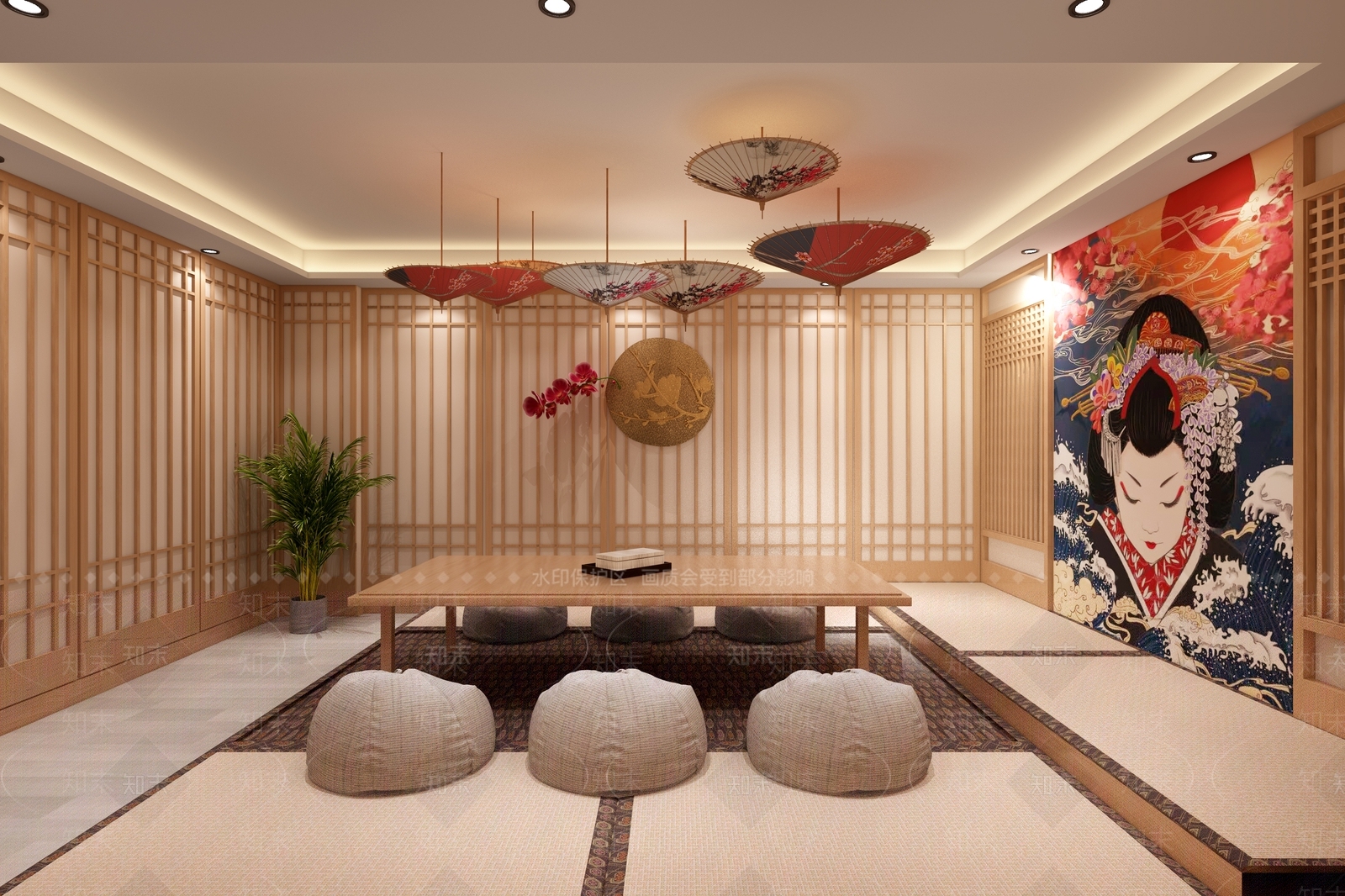 日式剧本杀3D模型下载【ID:1101030481】