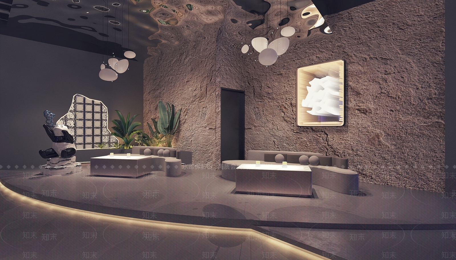 工业风酒吧3D模型下载【ID:1101042912】