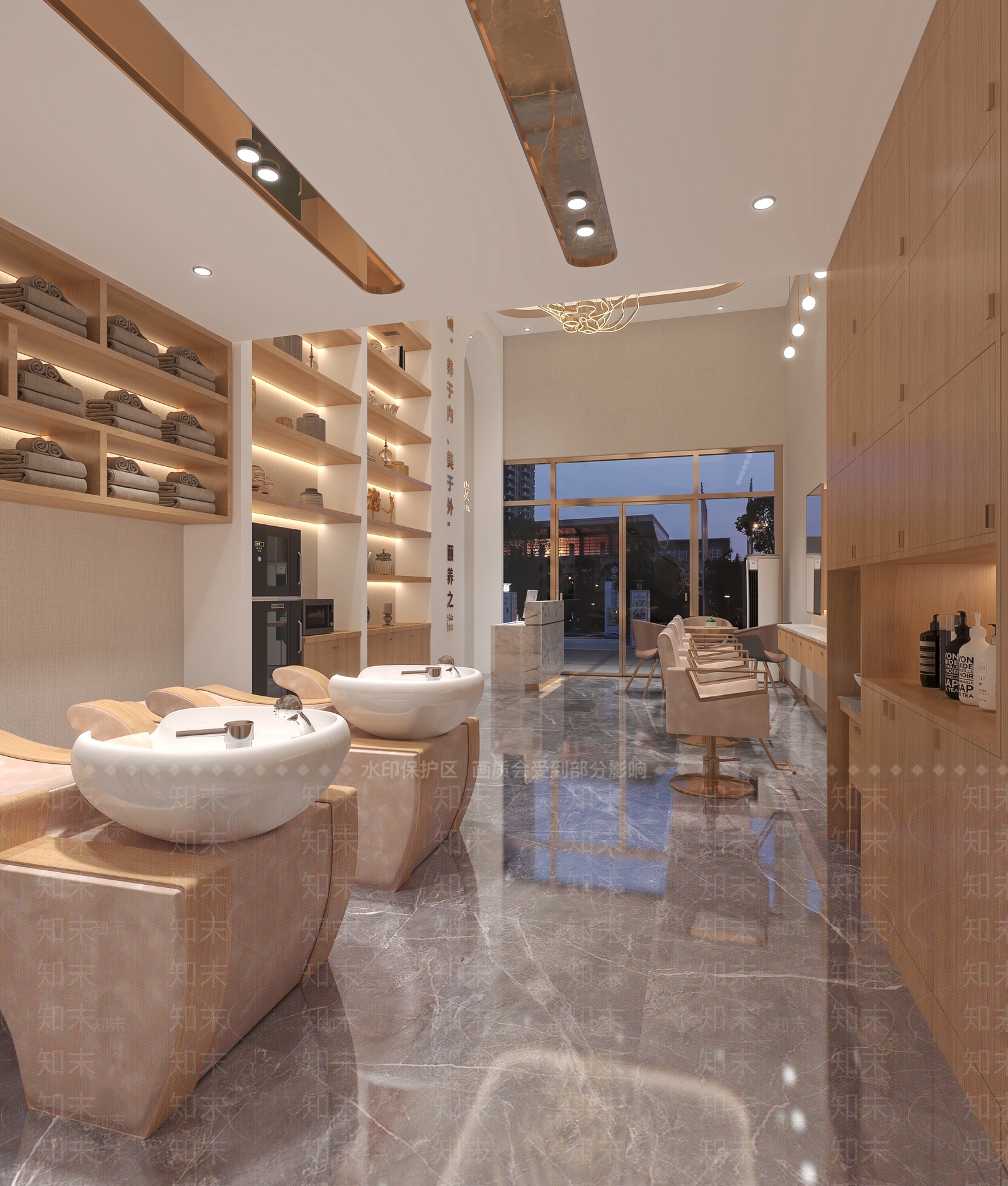 现代理发店3D模型下载【ID:1101048843】
