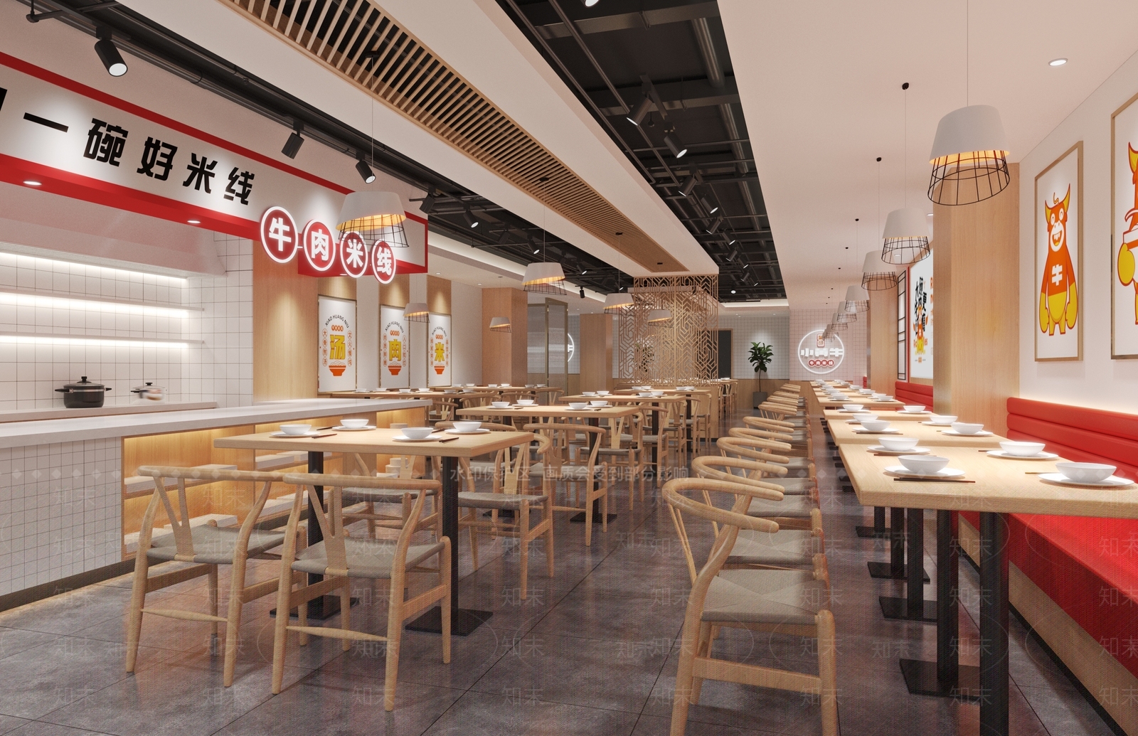 现代快餐厅3D模型下载【ID:1101049016】
