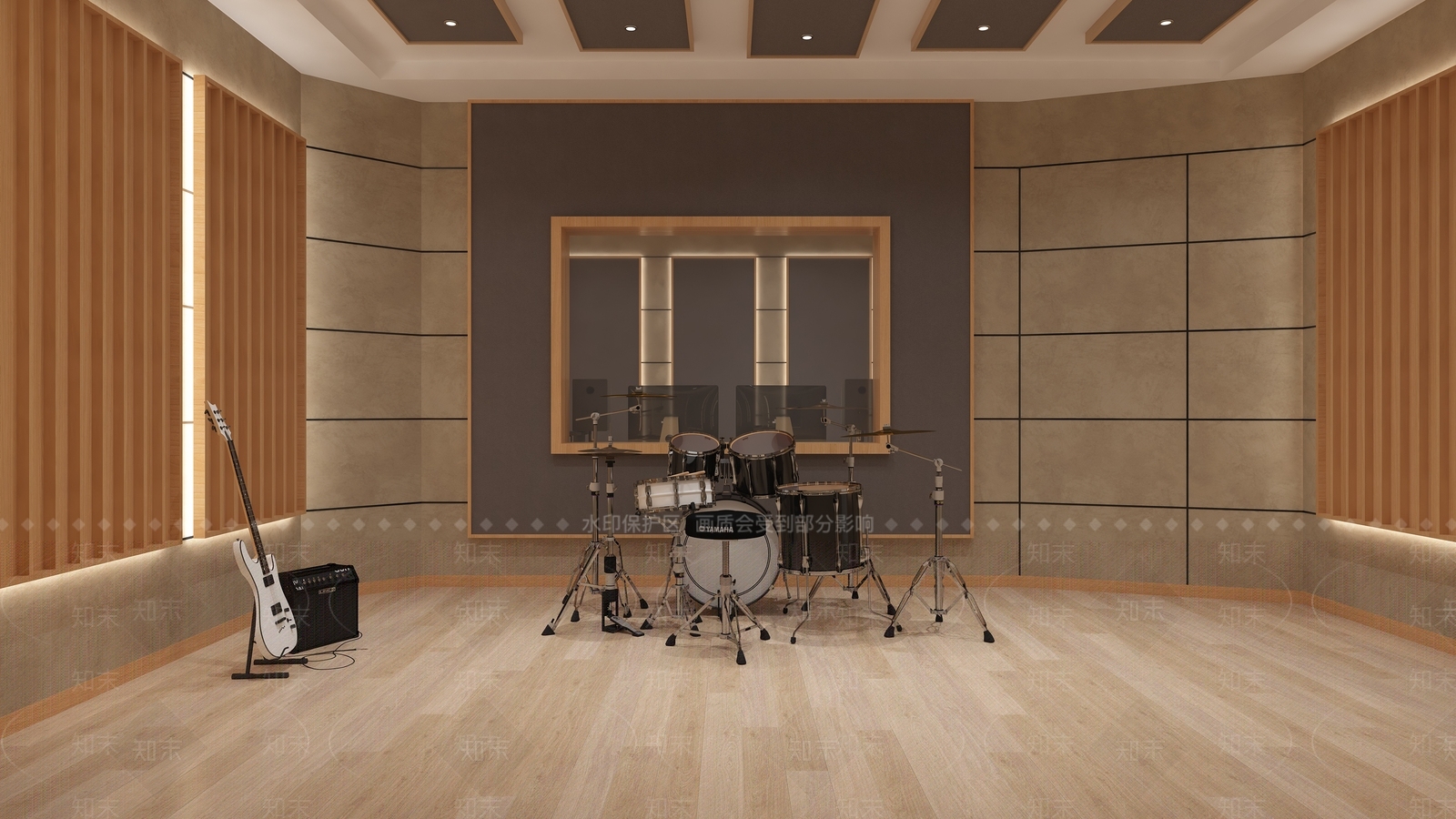 现代直播间3D模型下载【ID:1101051399】
