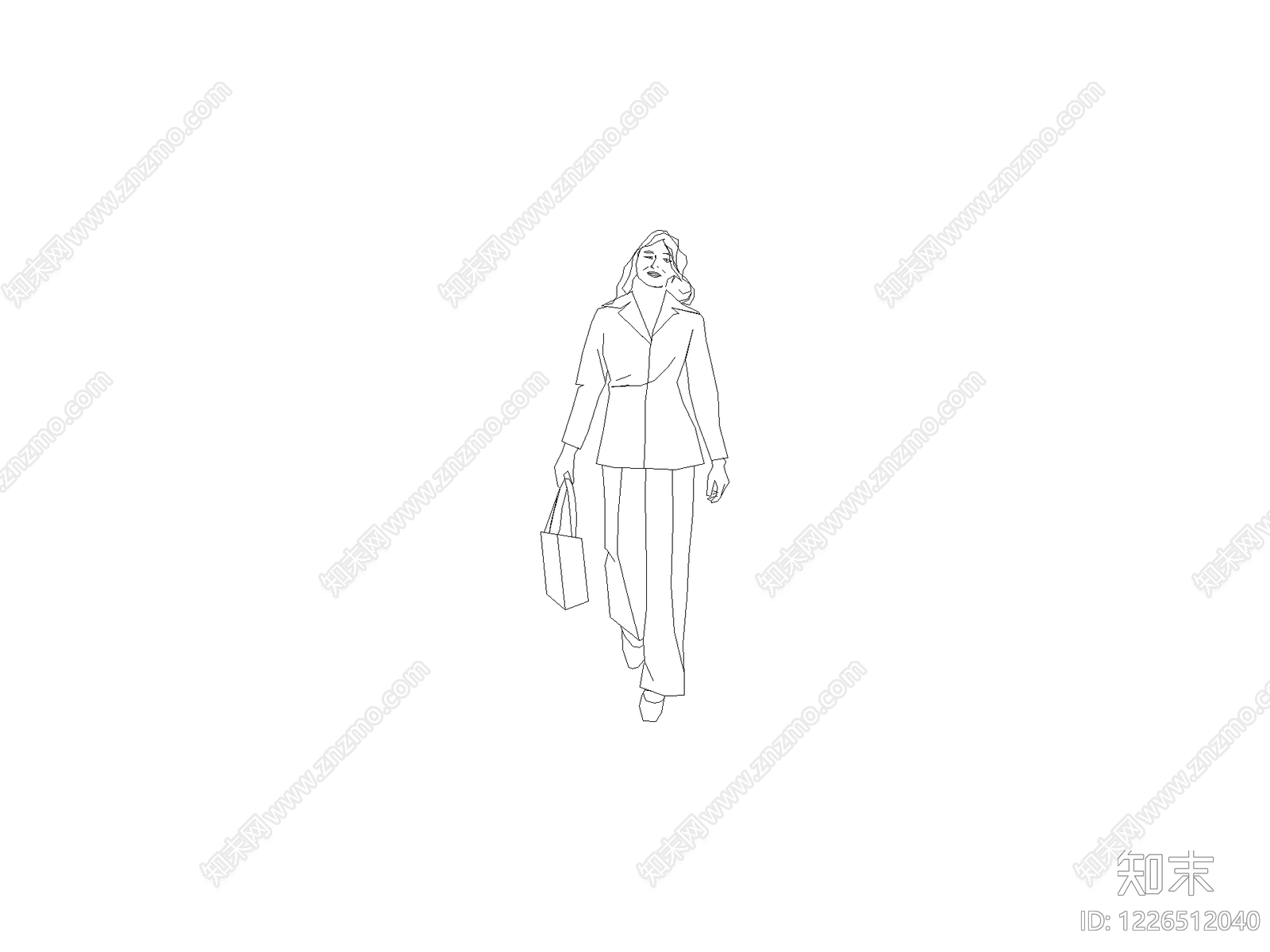 人物cad施工图下载【ID:1226512040】