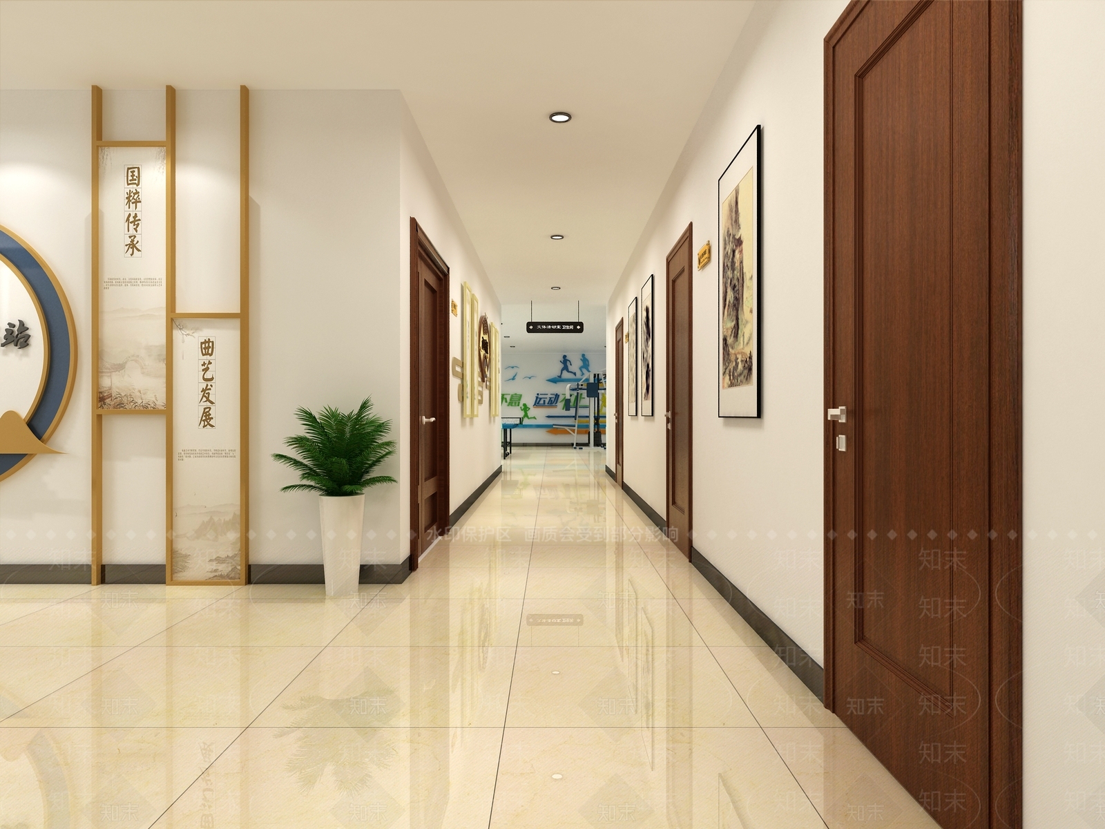 现代活动中心3D模型下载【ID:1101163196】