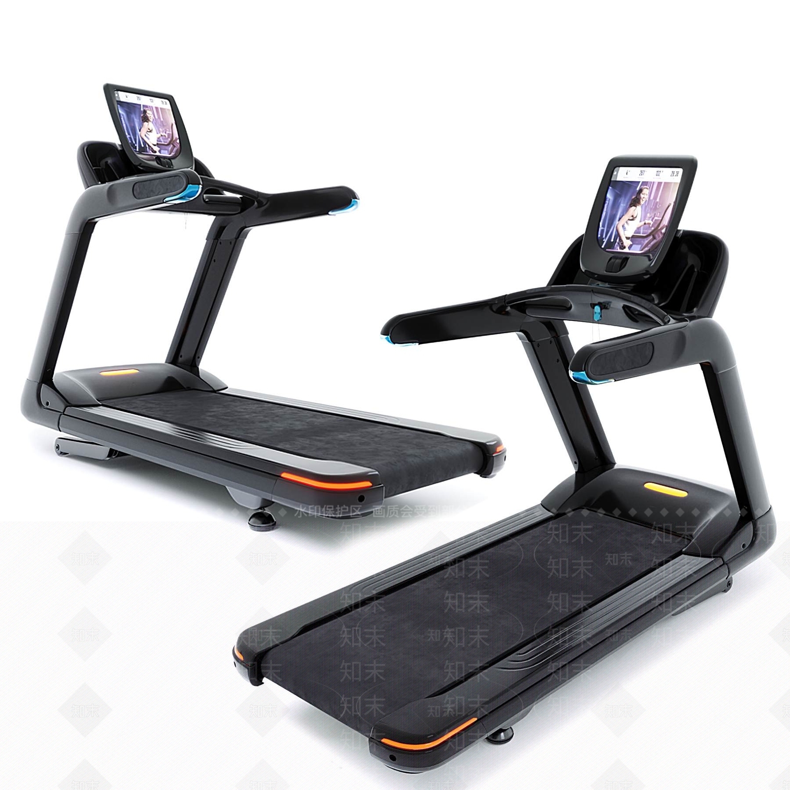 现代健身器材SU模型下载【ID:1101176237】