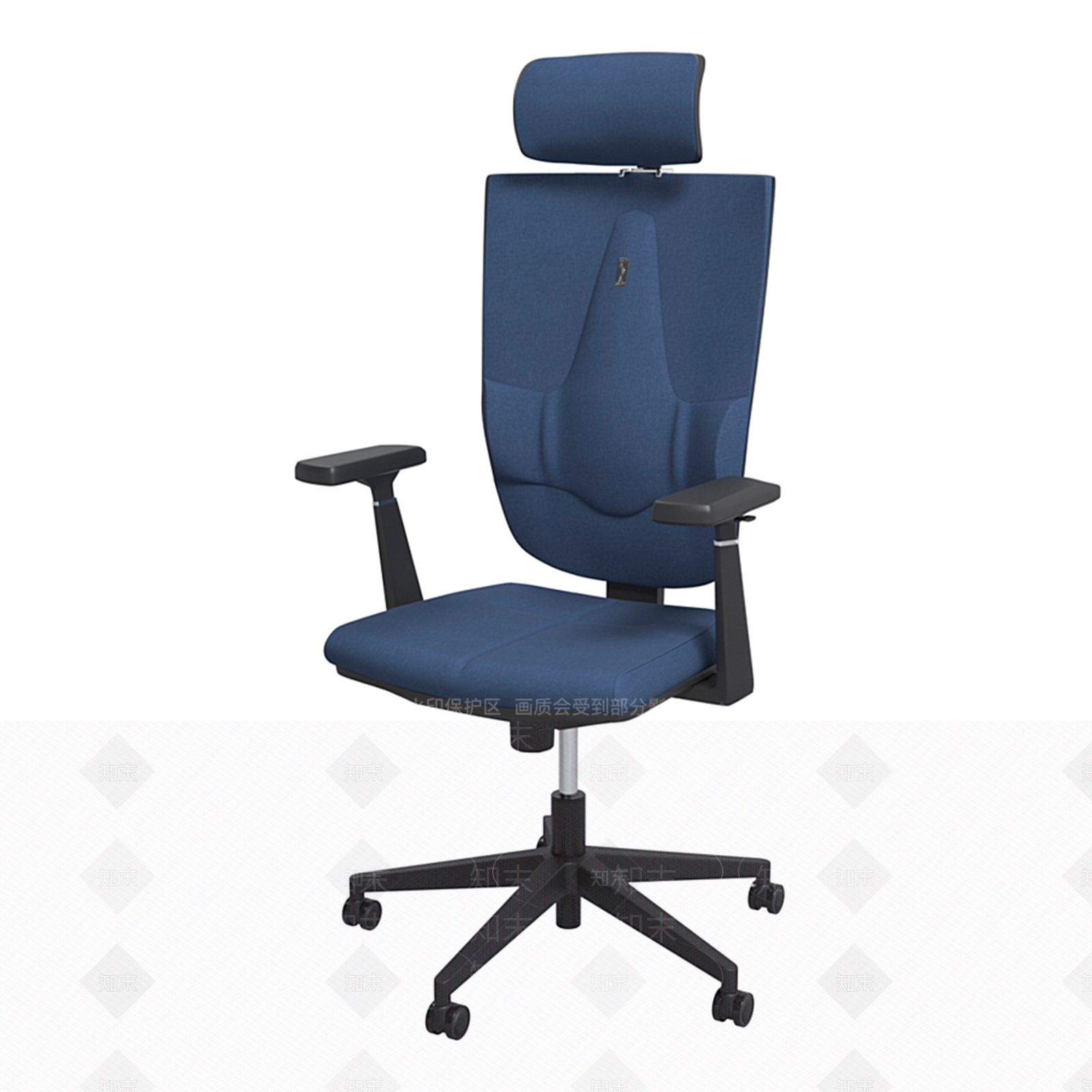 现代办公椅3D模型下载【ID:1101182032】