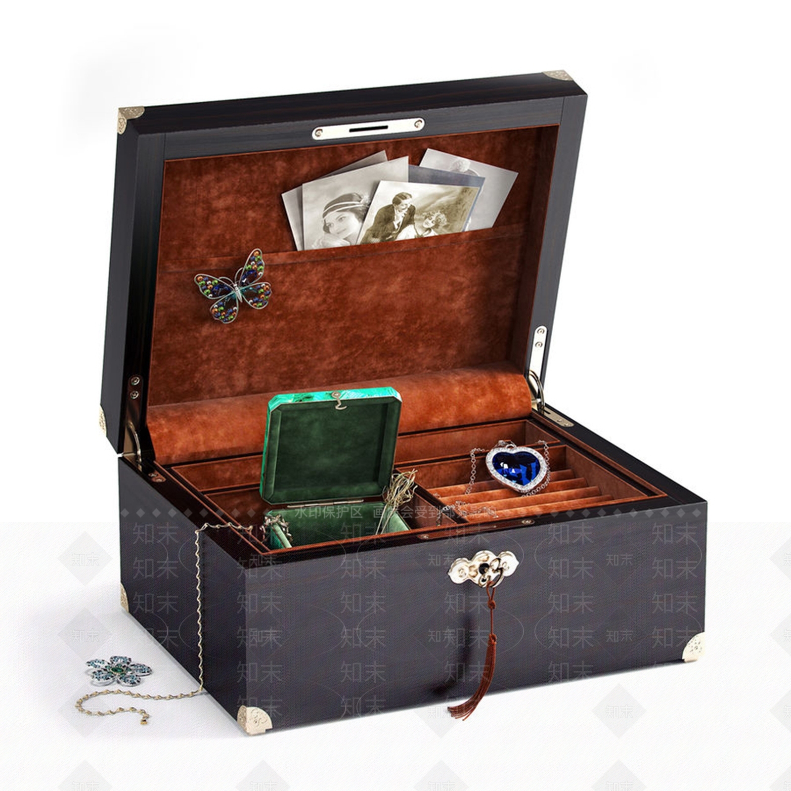 现代首饰盒3D模型下载【ID:1101188123】