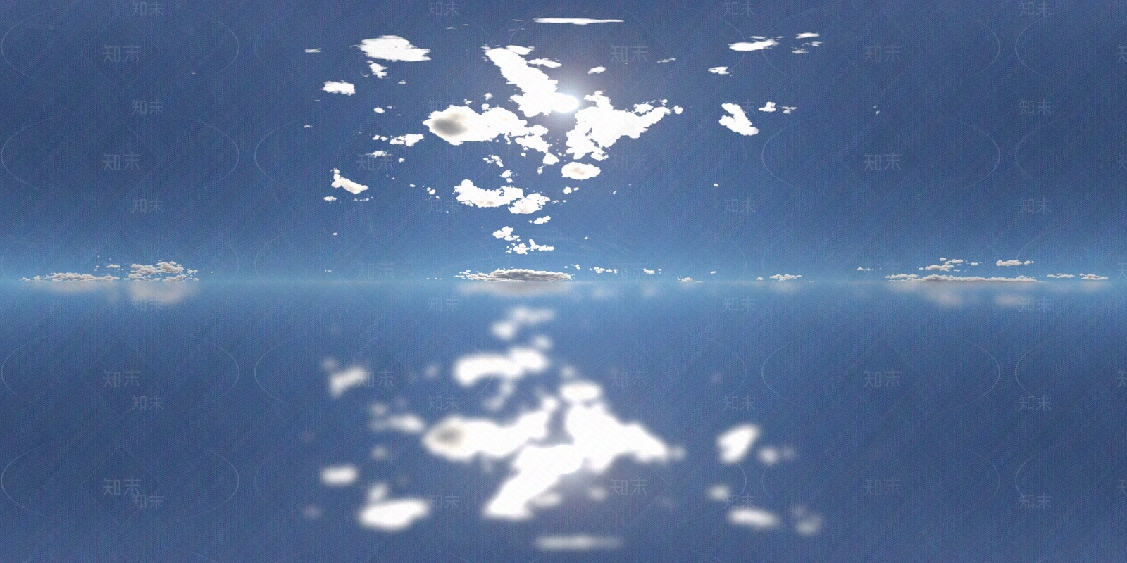 中午蓝天白云HDR贴图贴图下载【ID:1101205082】