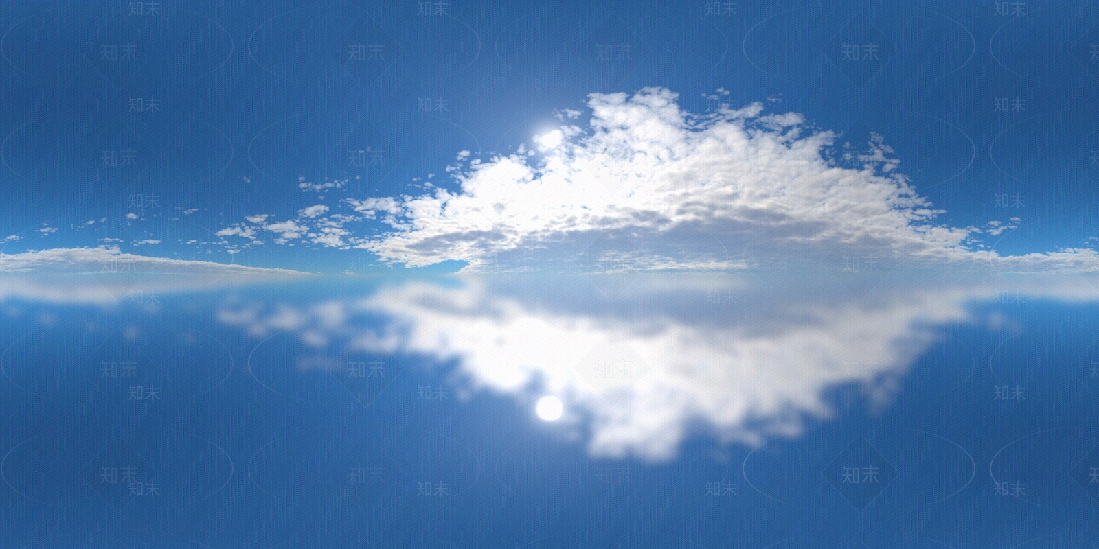 中午蓝天白云HDR贴图贴图下载【ID:1101204935】