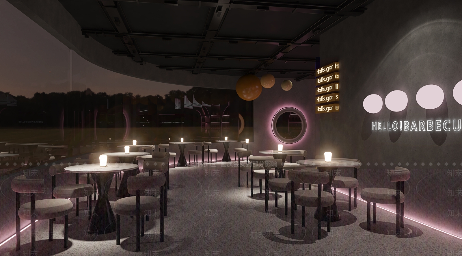 现代酒吧3D模型下载【ID:1101209393】