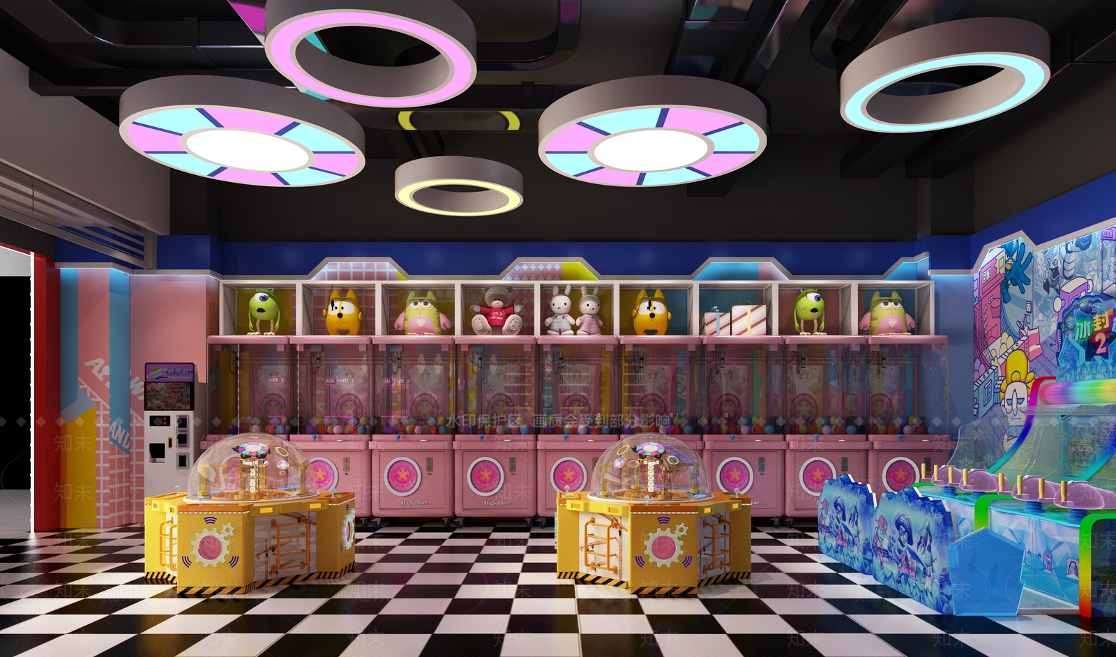现代玩具礼品店3D模型下载【ID:1101210915】