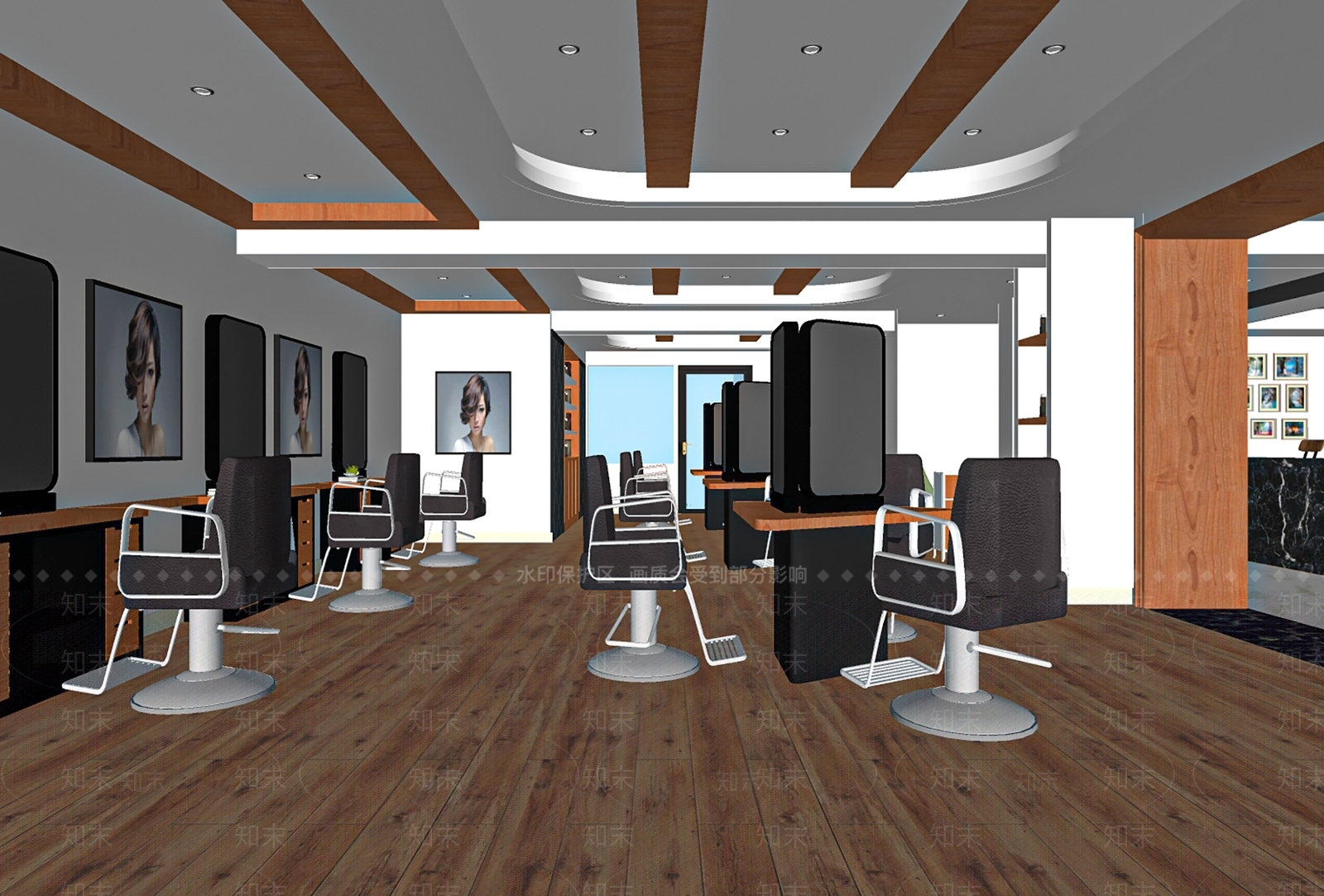 现代理发店SU模型下载【ID:1101243517】