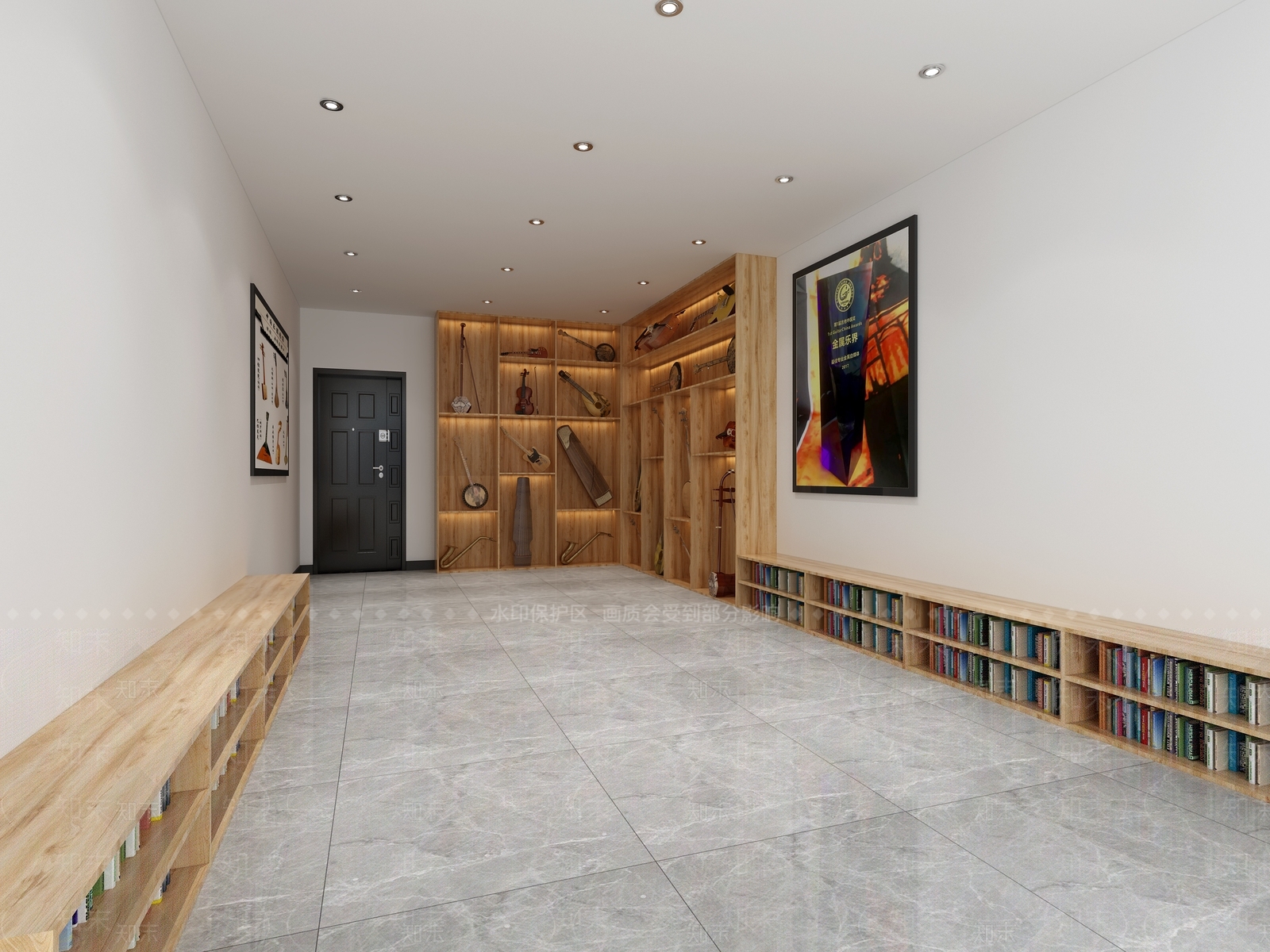 现代古琴3D模型下载【ID:1101250821】