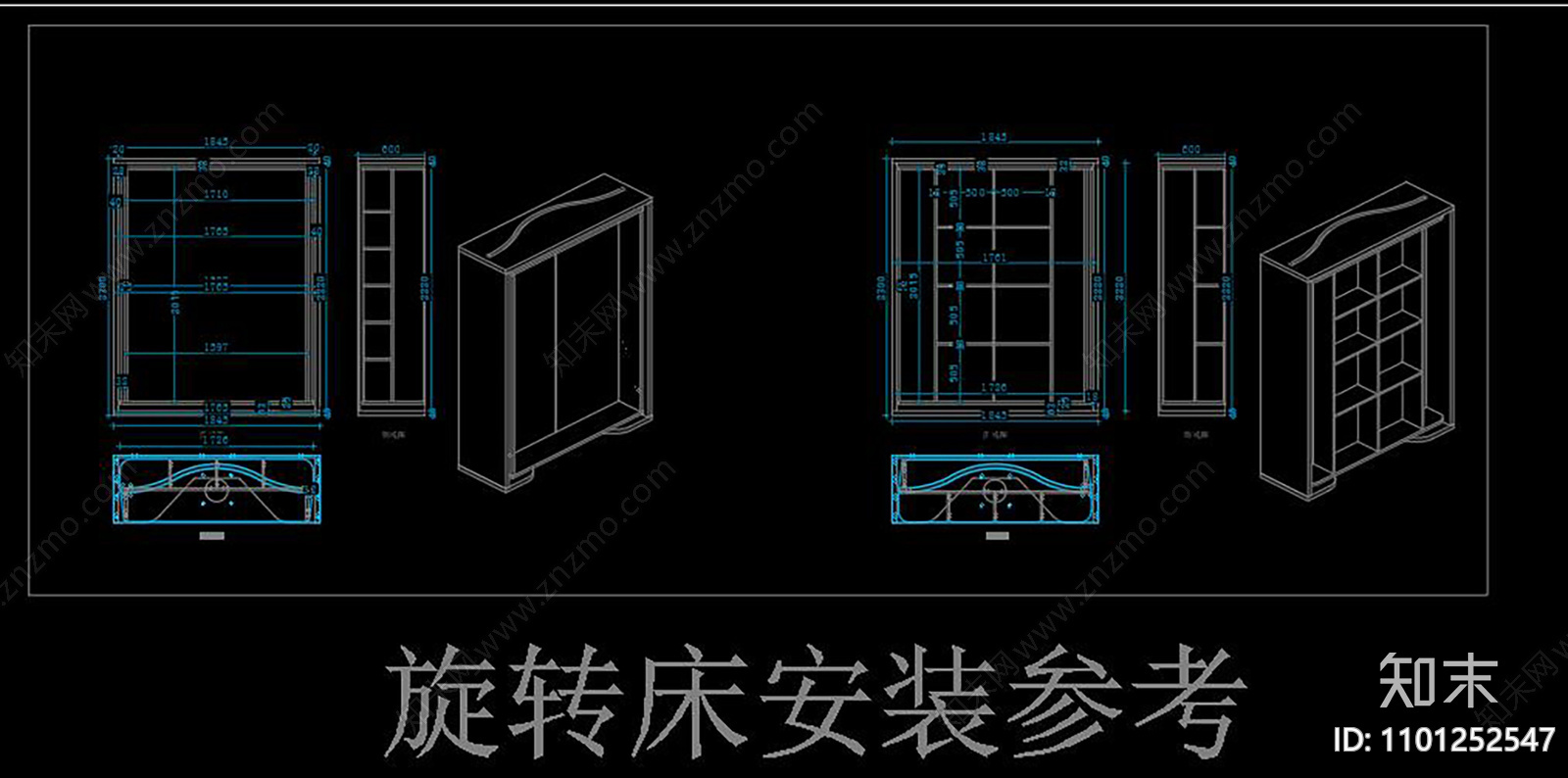 多功能折叠五金柜CADcad施工图下载【ID:1101252547】