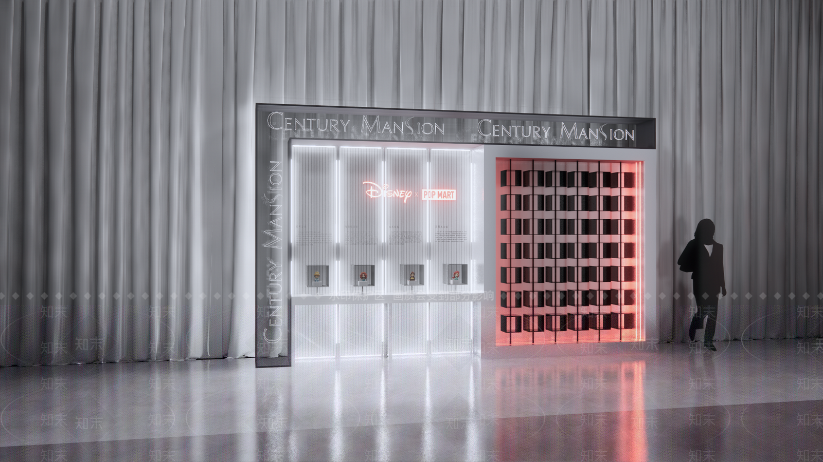 现代展柜SU模型下载【ID:1101265874】