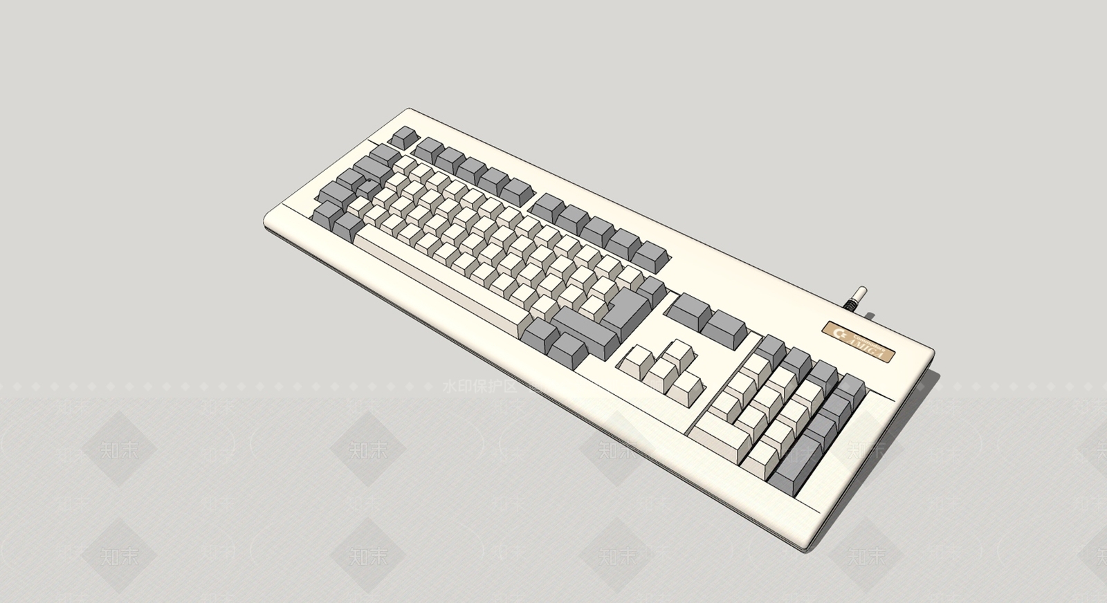 现代电脑配件SU模型下载【ID:1101282145】