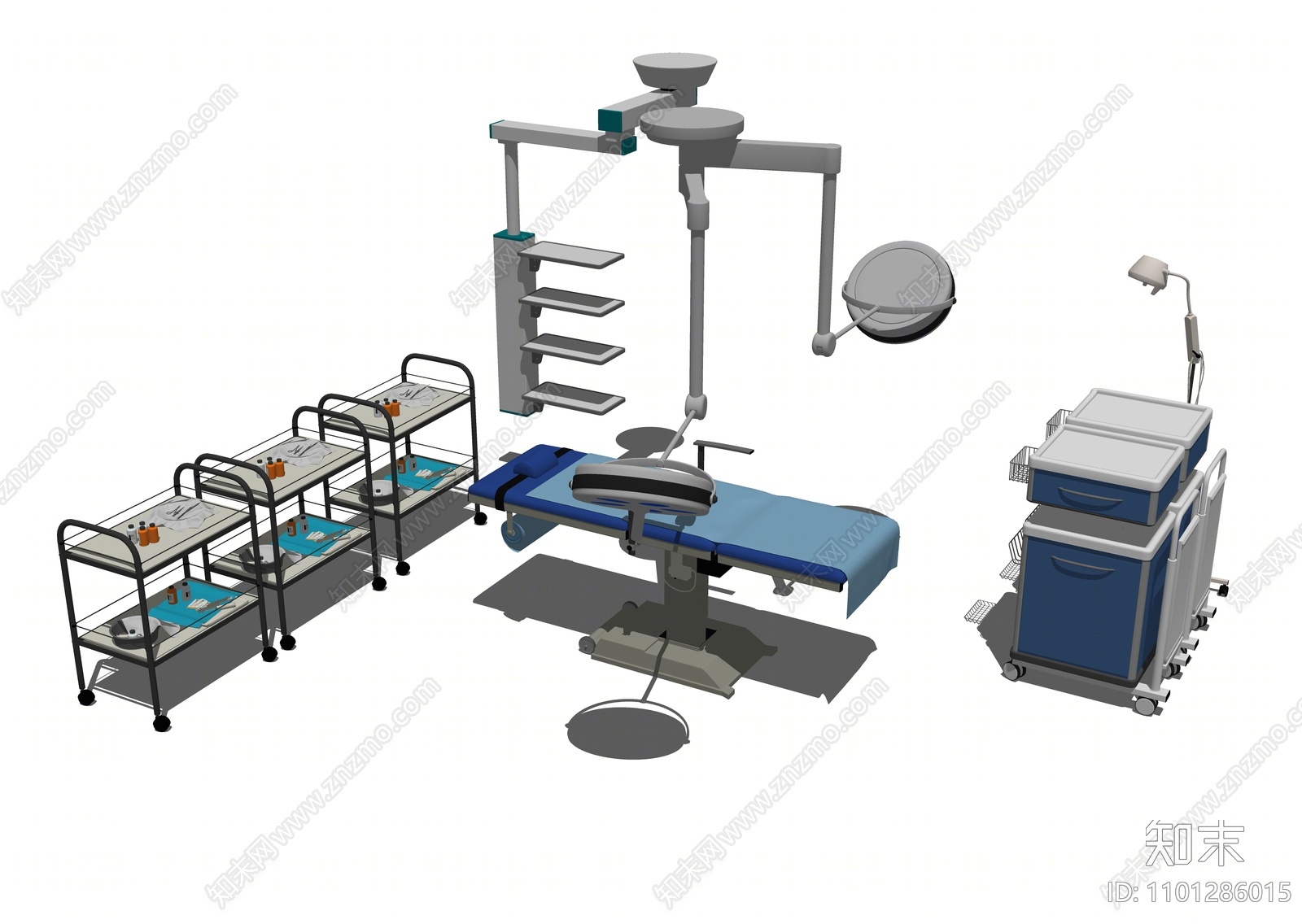现代医疗器材SU模型下载【ID:1101286015】