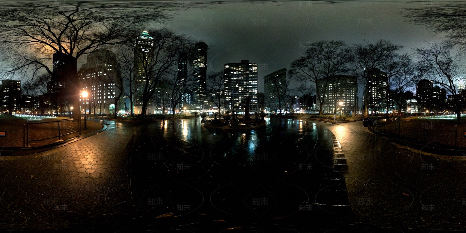 夜晚霓虹灯EXR贴图贴图下载【ID:1101296603】