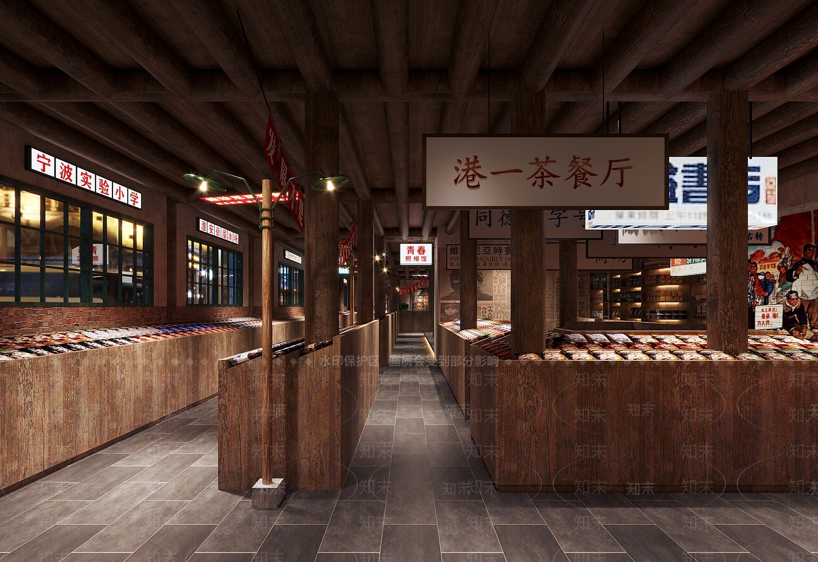 新中式零食店3D模型下载【ID:1101297671】