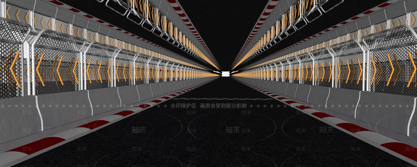 现代道路SU模型下载【ID:1101324759】