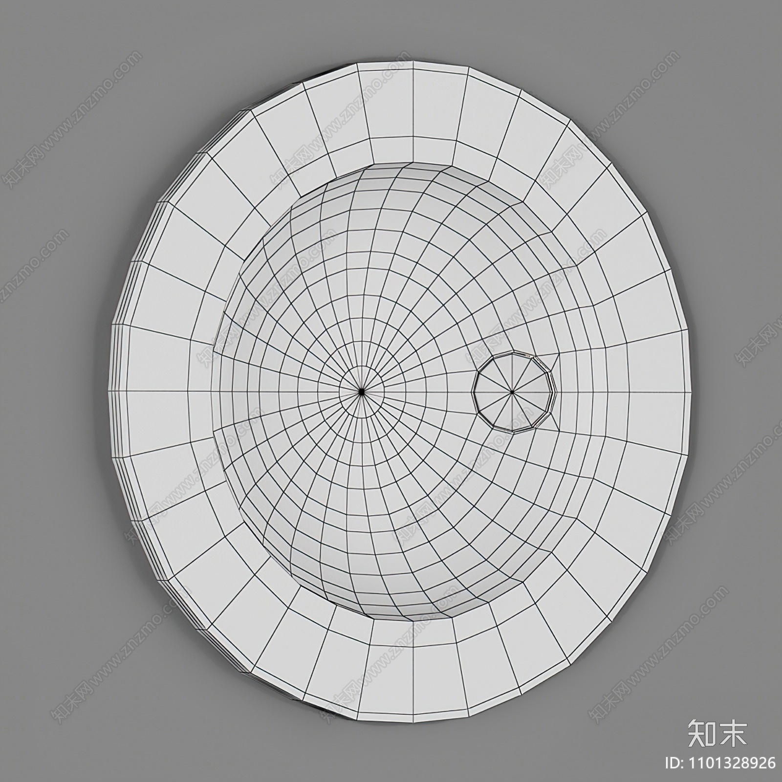 现代筒灯射灯3D模型下载【ID:1101328926】