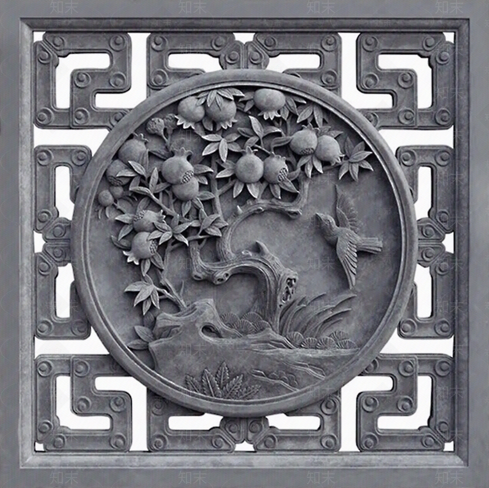 中式古建花窗贴图贴图下载【ID:1101357453】