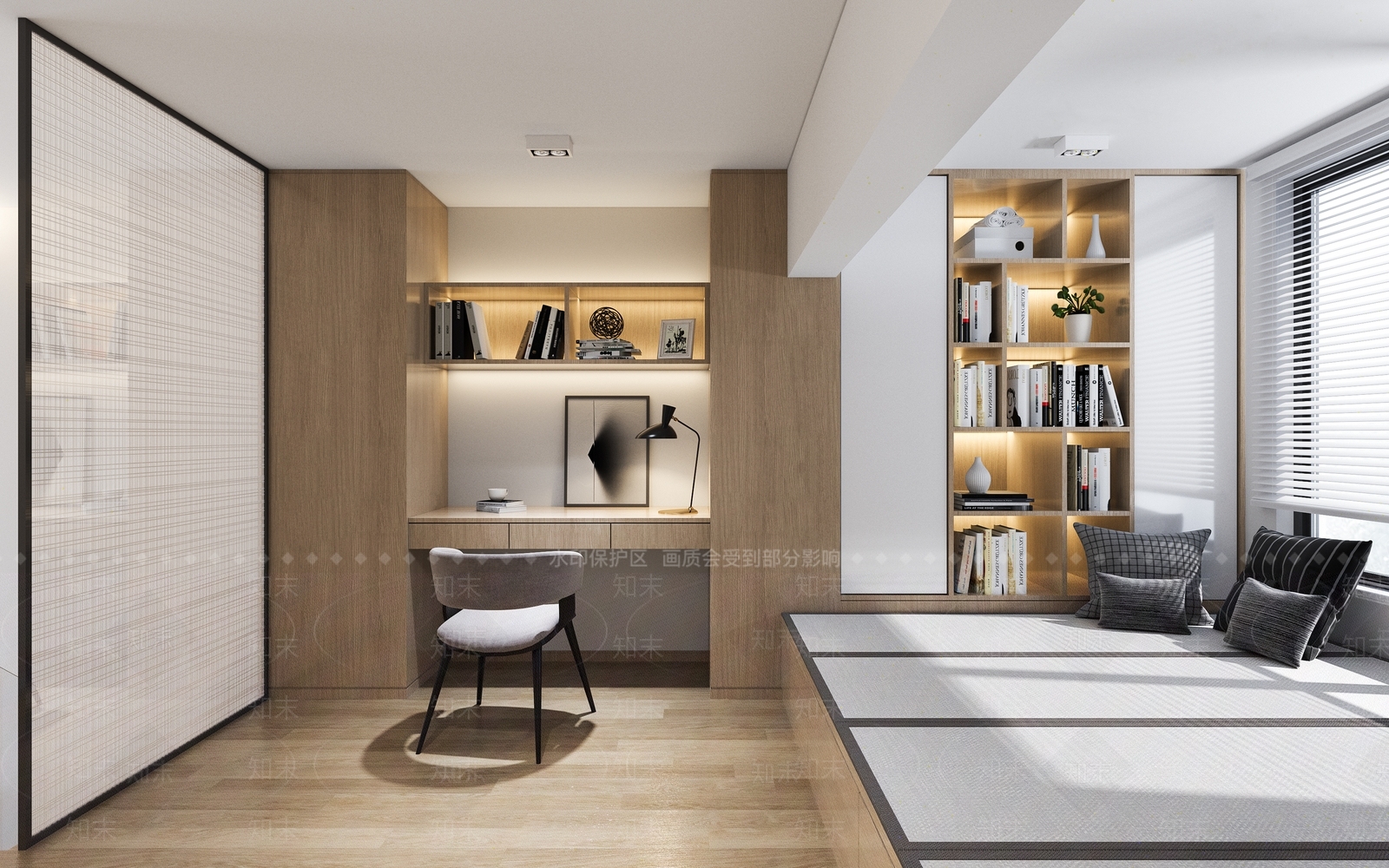 现代单身公寓3D模型下载【ID:1101365785】