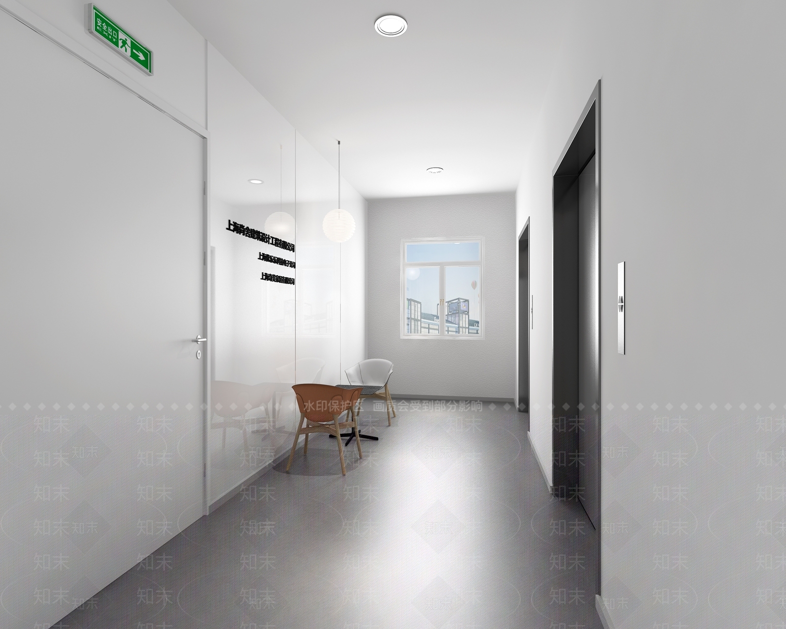 现代公司电梯间3D模型下载【ID:1101386409】