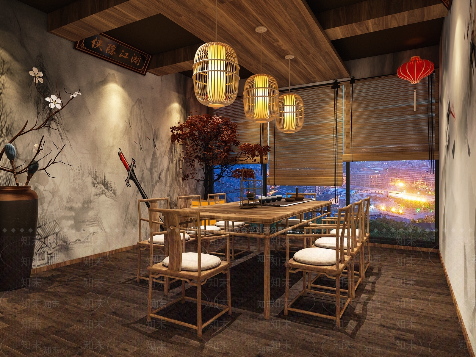 新中式狼人杀3D模型下载【ID:1101394467】