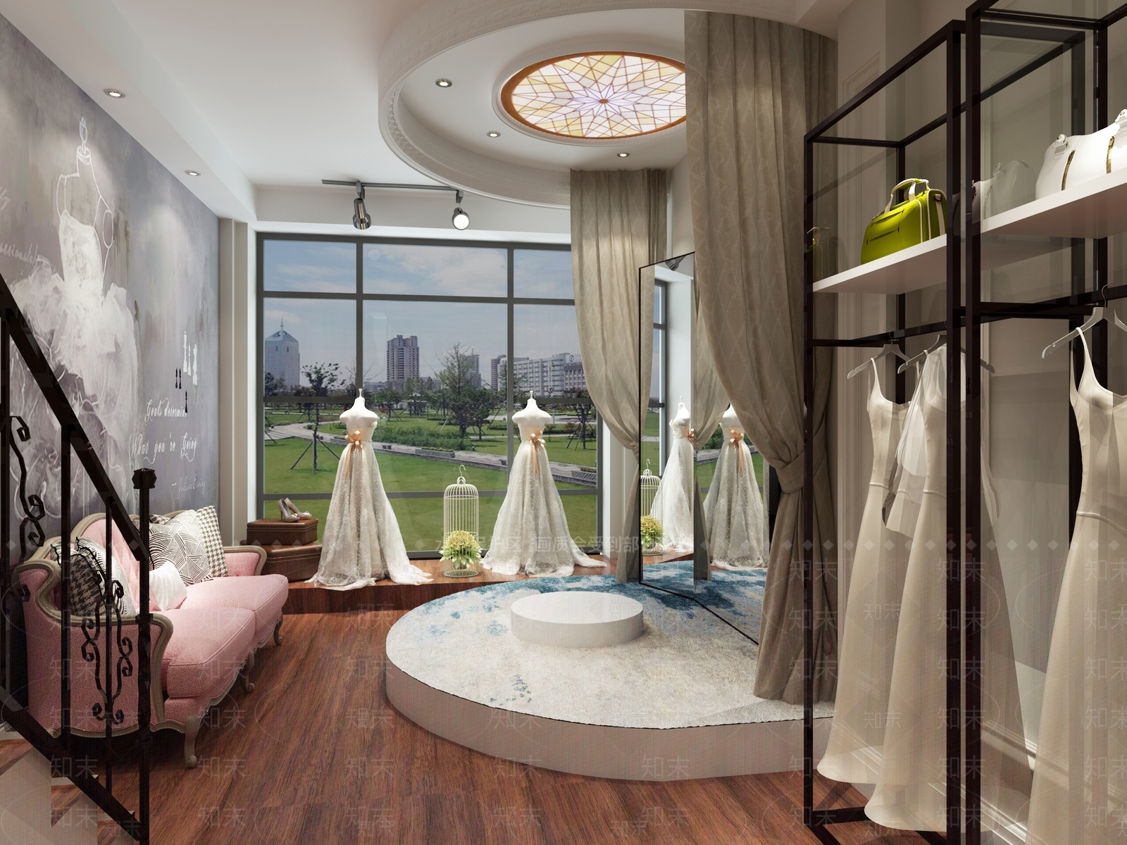 现代婚庆布置3D模型下载【ID:1101424487】