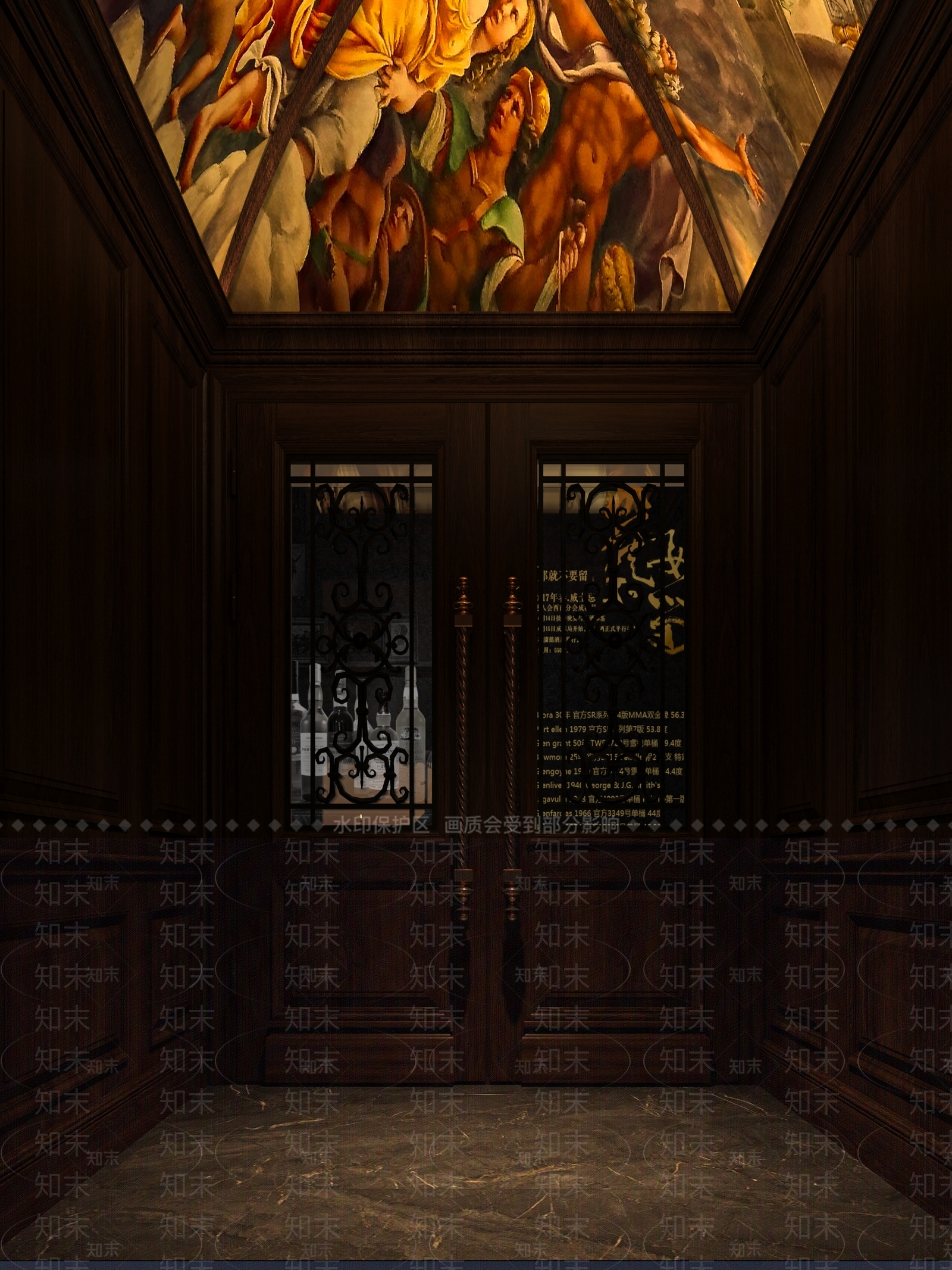 欧式古典酒吧3D模型下载【ID:1101428522】