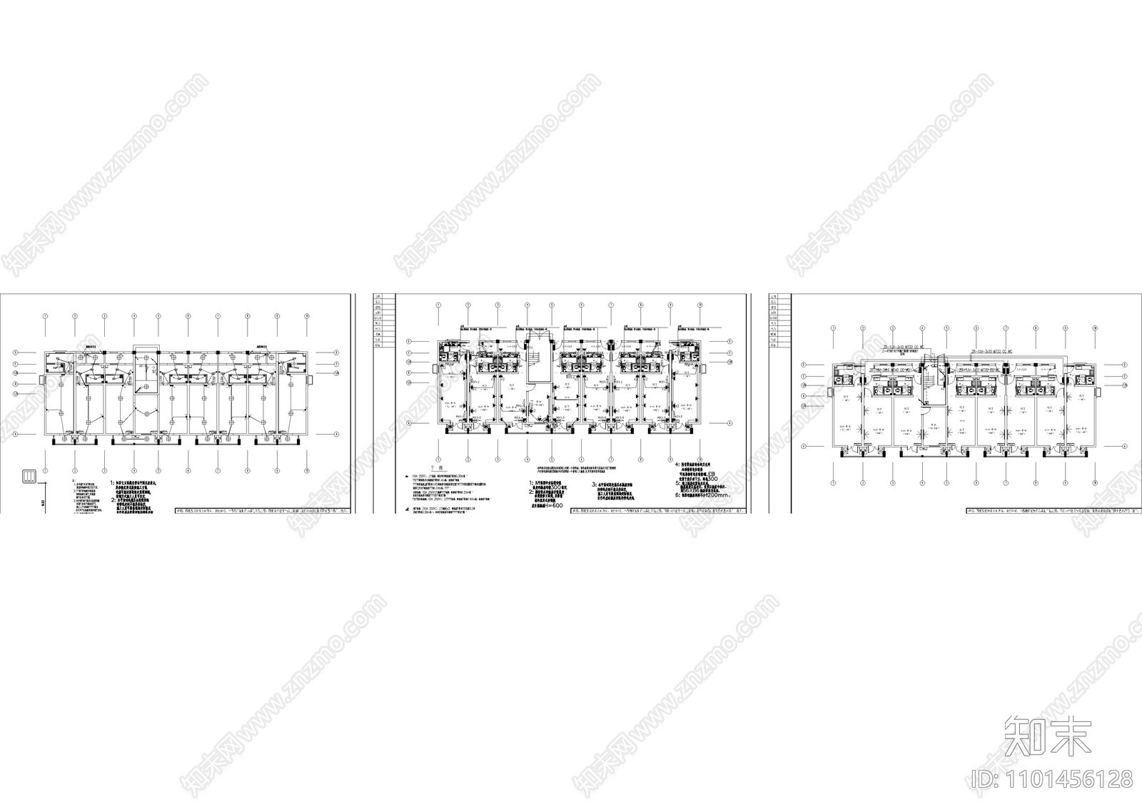 员工宿舍电专业施工图下载【ID:1101456128】