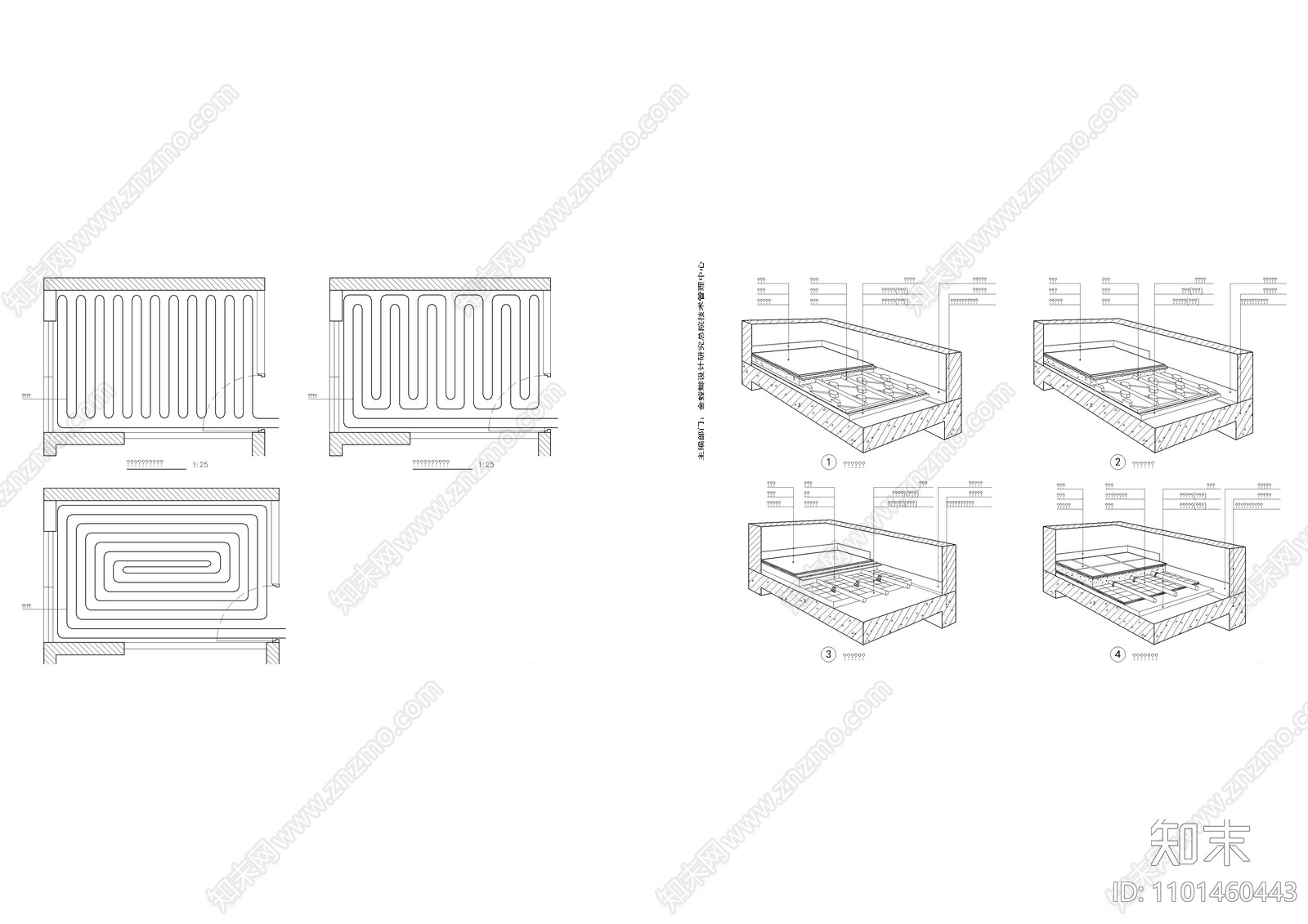 地暖详图施工图下载【ID:1101460443】