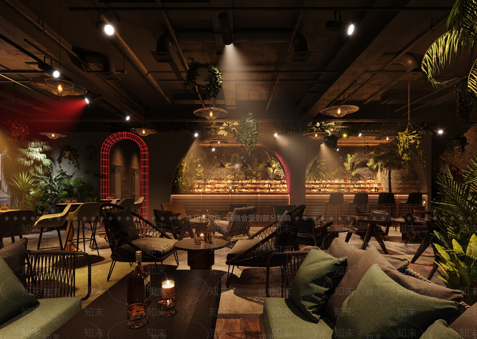 东南亚酒吧3D模型下载【ID:1101463206】