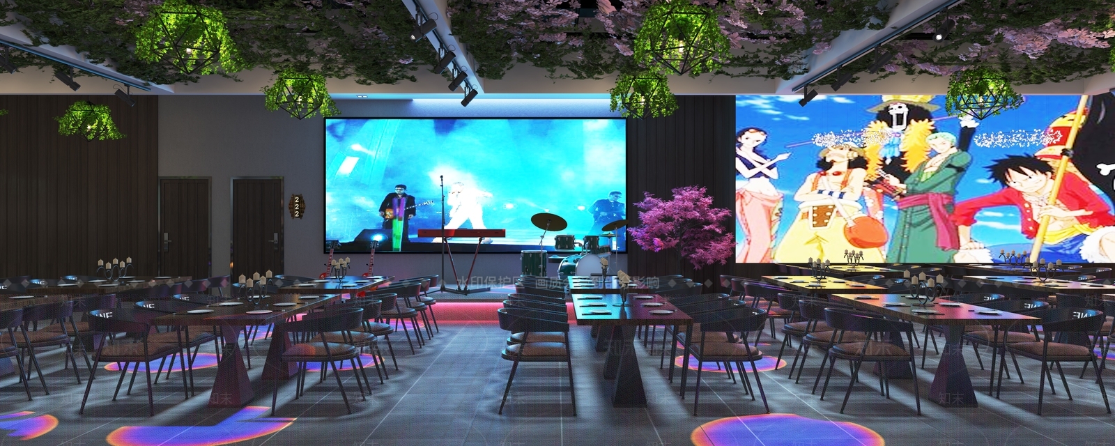 现代酒吧3D模型下载【ID:1101463205】
