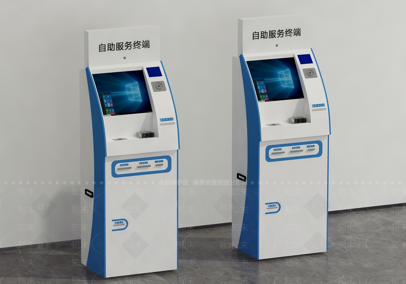 现代ATM取款机3D模型下载【ID:1101487369】