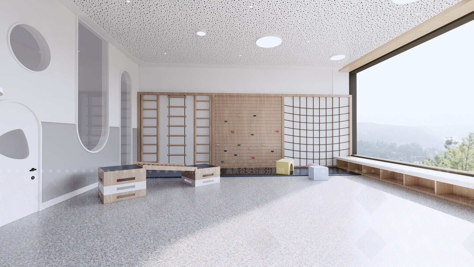 现代母婴空间SU模型下载【ID:1101491898】