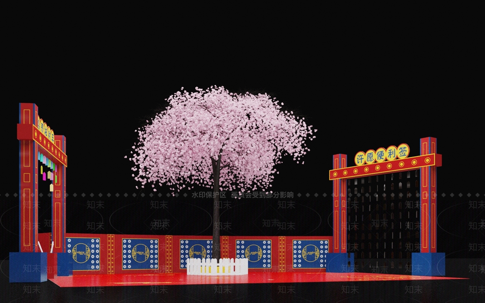 现代美陈3D模型下载【ID:1101517985】