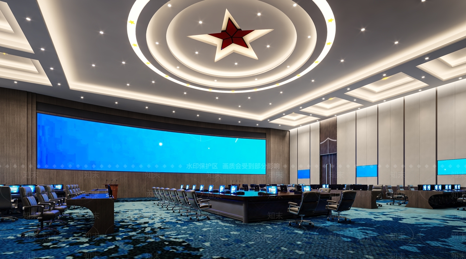 现代报告厅3D模型下载【ID:1101524623】