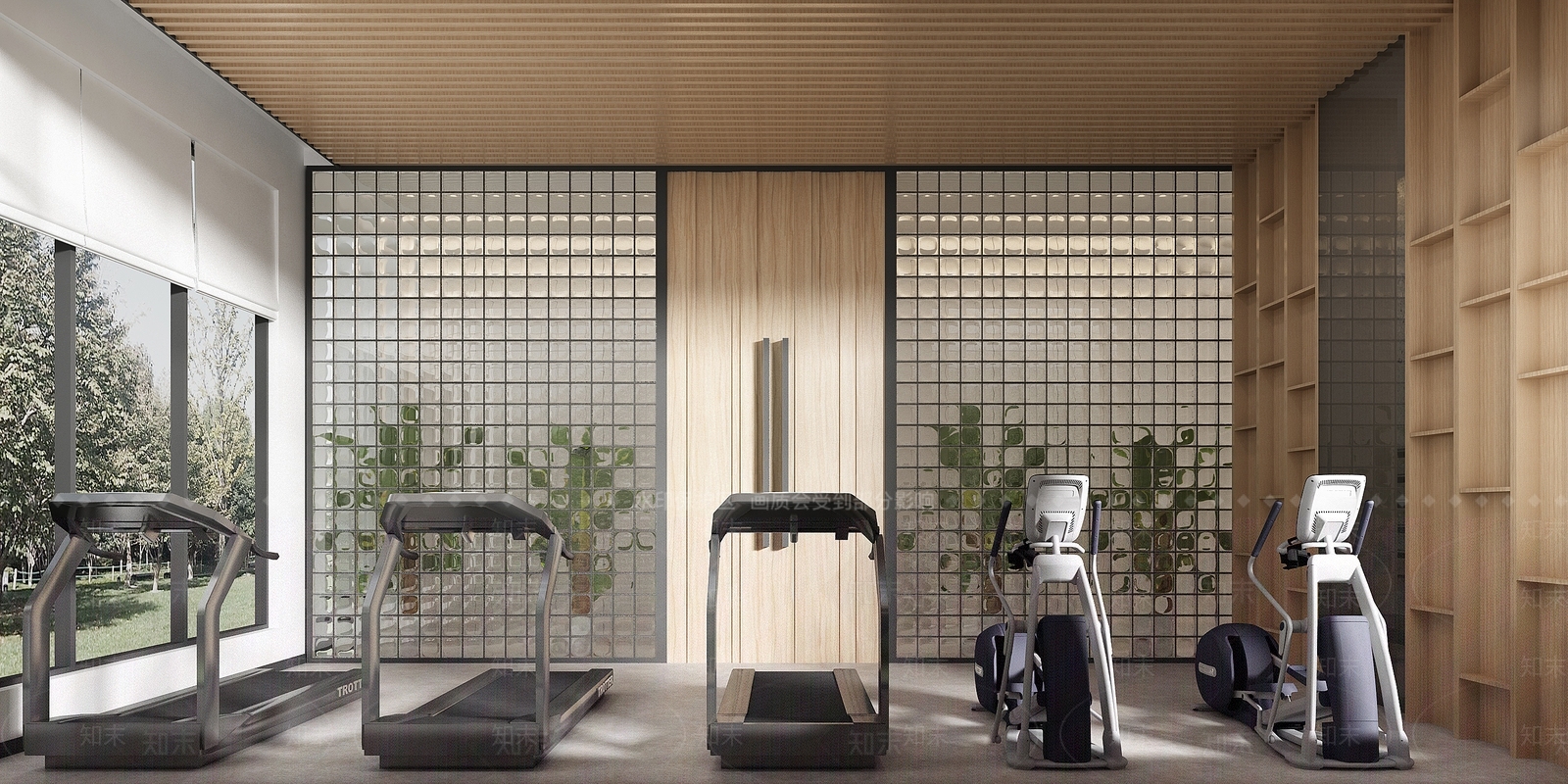 现代家居健身房3D模型下载【ID:1101572121】