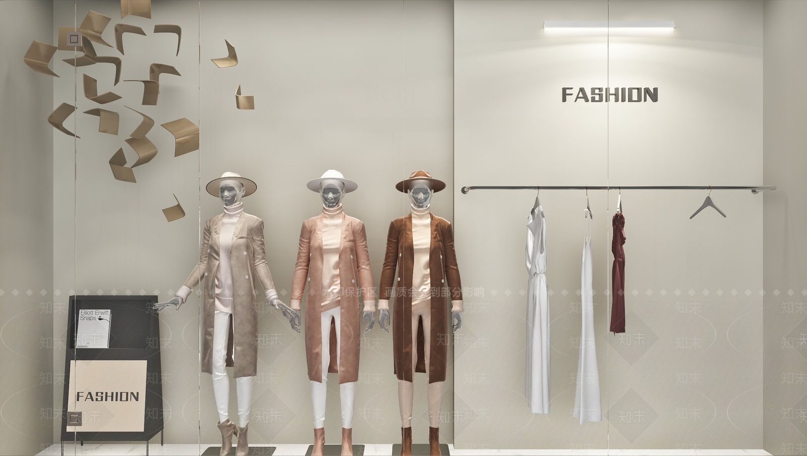 现代商业橱窗3D模型下载【ID:1101584119】