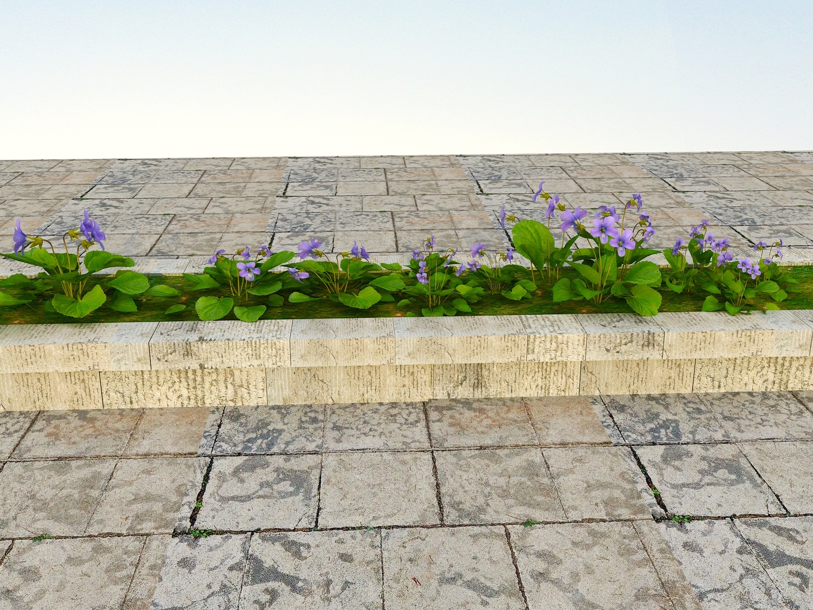 现代花坛3D模型下载【ID:1101622179】