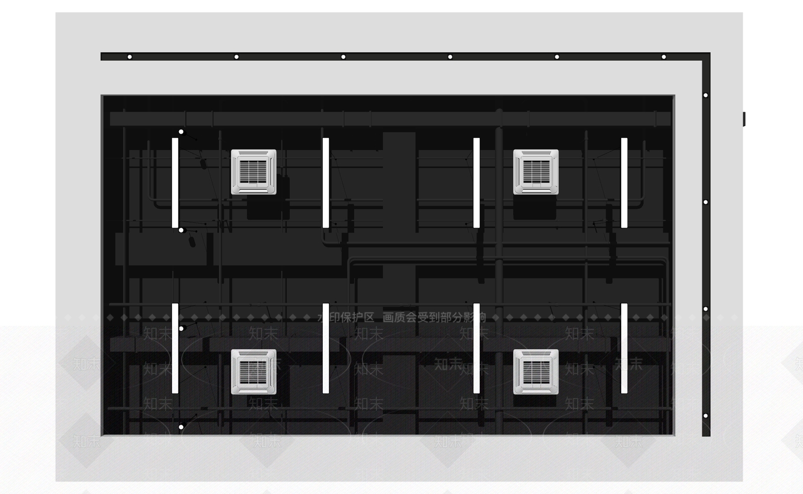 工业通风管道SU模型下载【ID:1101672404】